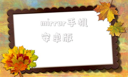 mirror手机安卓版mirror去兔子安卓直装版